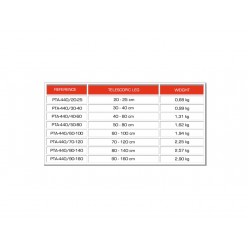 GUIL PTA-440/90-160 Telescopic Foot